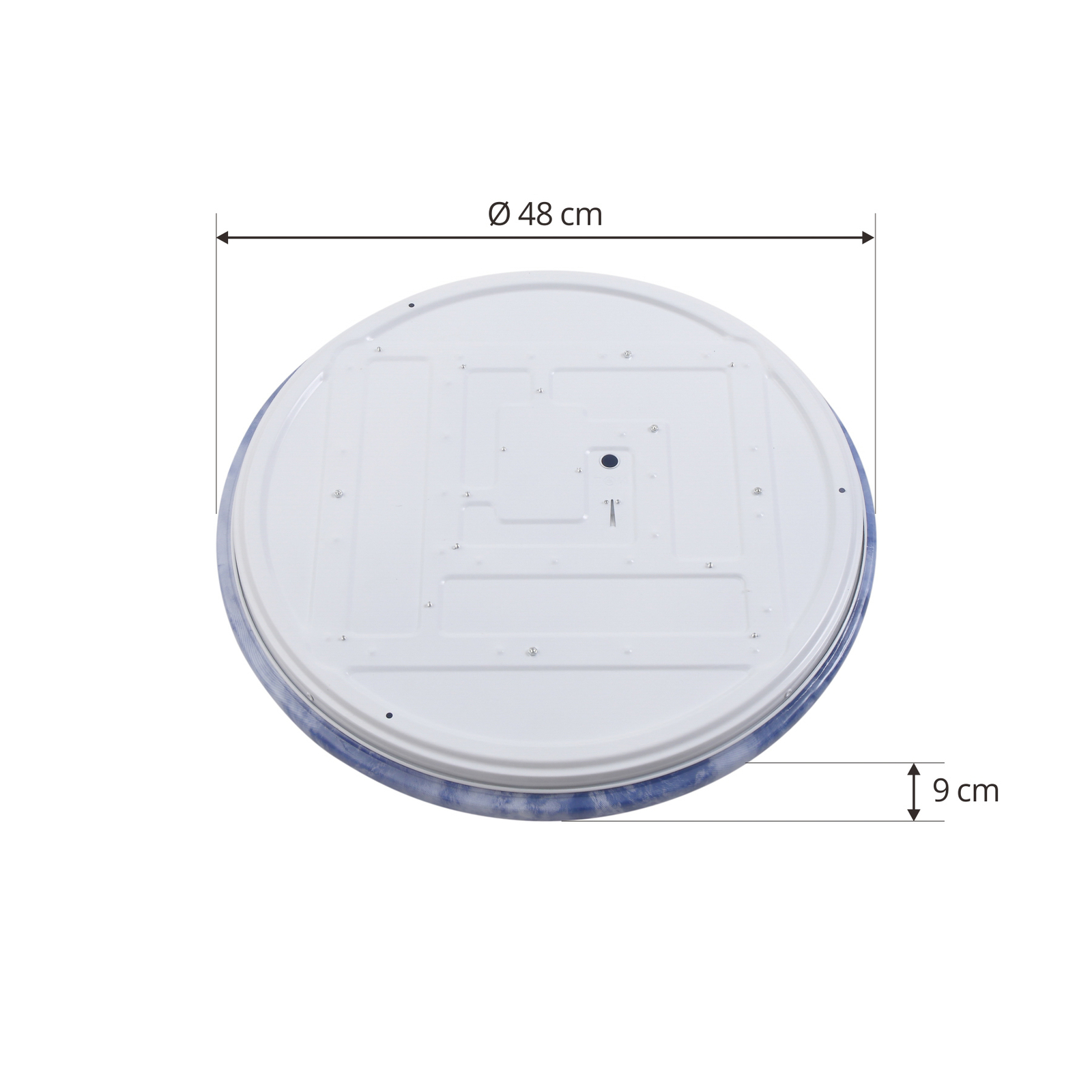 Orbi LED Ceiling Lamp Ø48 Blue/White - Lindby