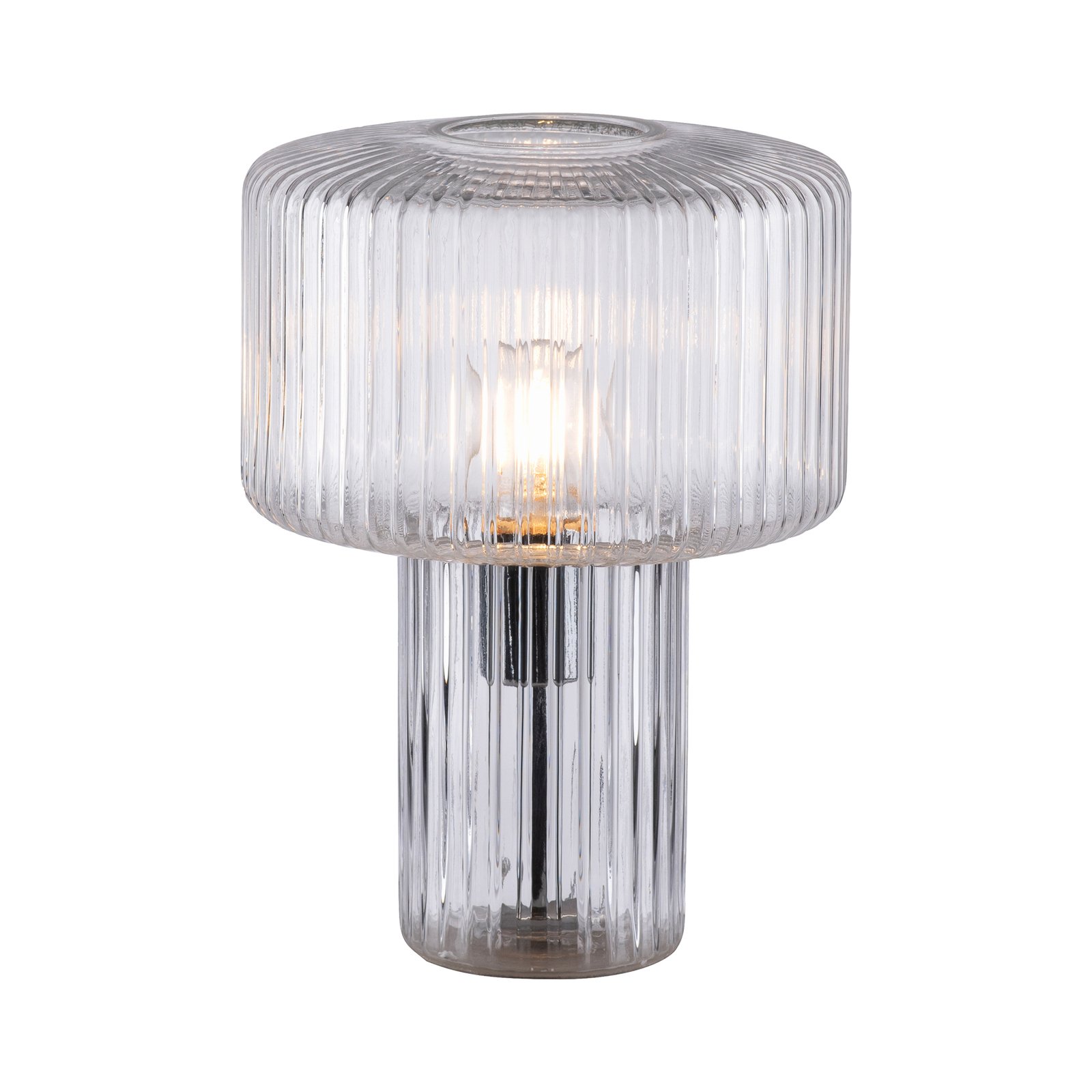 Paul Neuhaus Fungus table lamp, glass, 34 cm high, E27