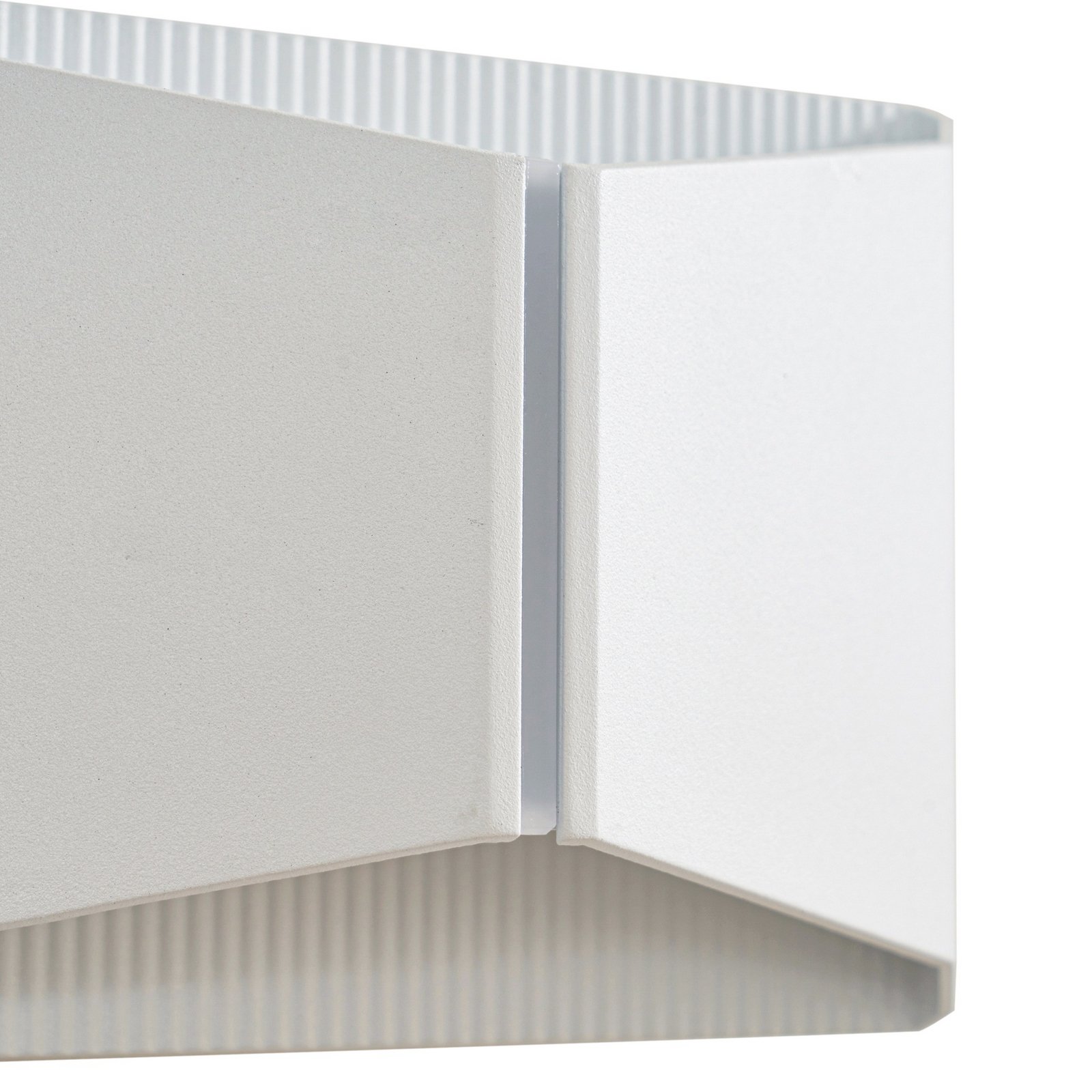 Lindby Outdoor LED Wall lamp,mat white
