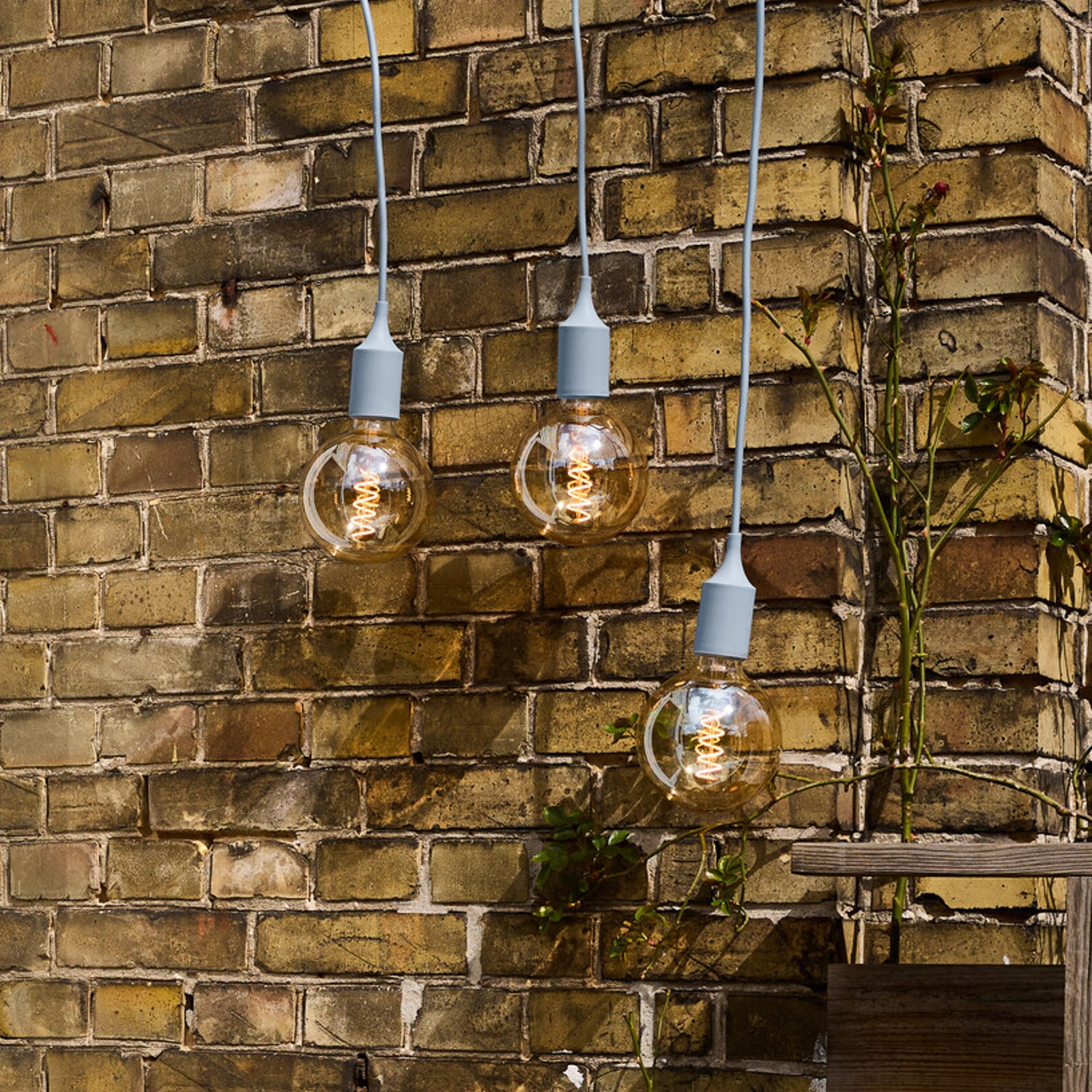 OSRAM ljusslinga ENDURA DECOR, blå, 7 m, 3 lampor, IP44