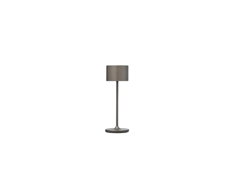 Blomus - Farol Portable Lampe de Table Mini Burned Metal