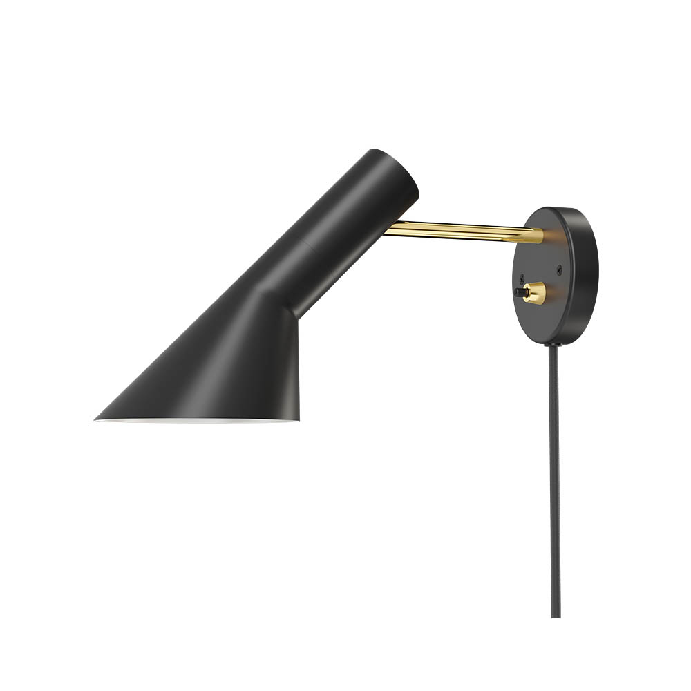 AJ Applique da Parete Brass/Black - Louis Poulsen