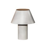 Lampe de table solaire LED Vivo, grise, IP44, hauteur 30 cm, à intensité