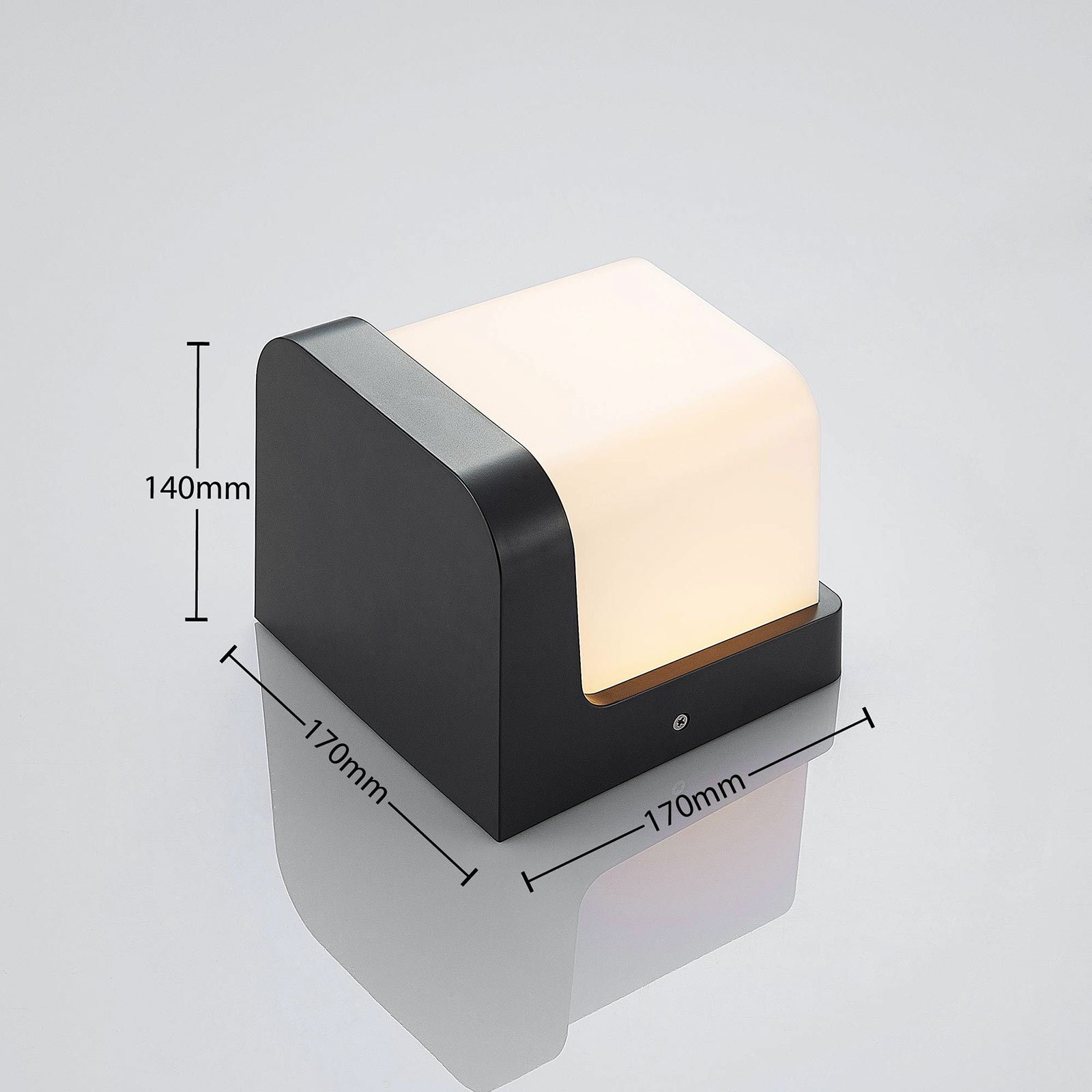 LED-Außenwandlampe Adenike ohne Sensor