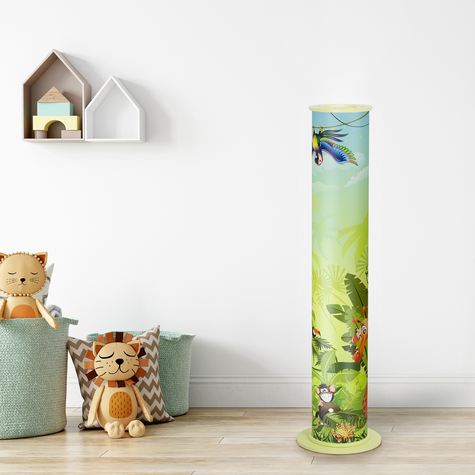 wildlife floor lamp