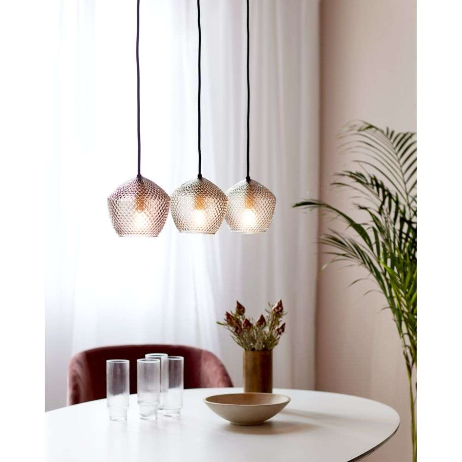 Orbiform 3 Suspension Smoke - Nordlux