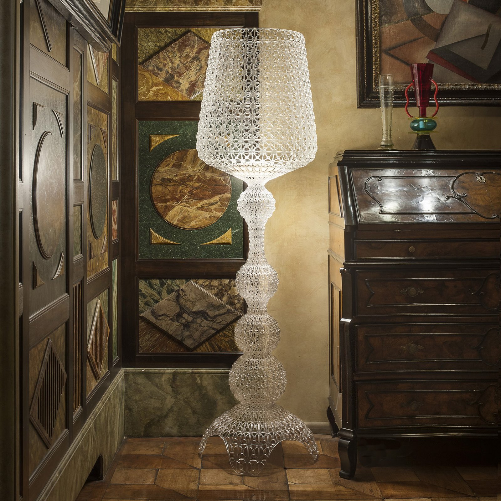 Kabuki Podna lampa Krystal - Kartell