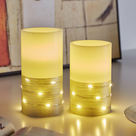 Pauleen Fairy Lights Candle LED-Kerze 2er Set