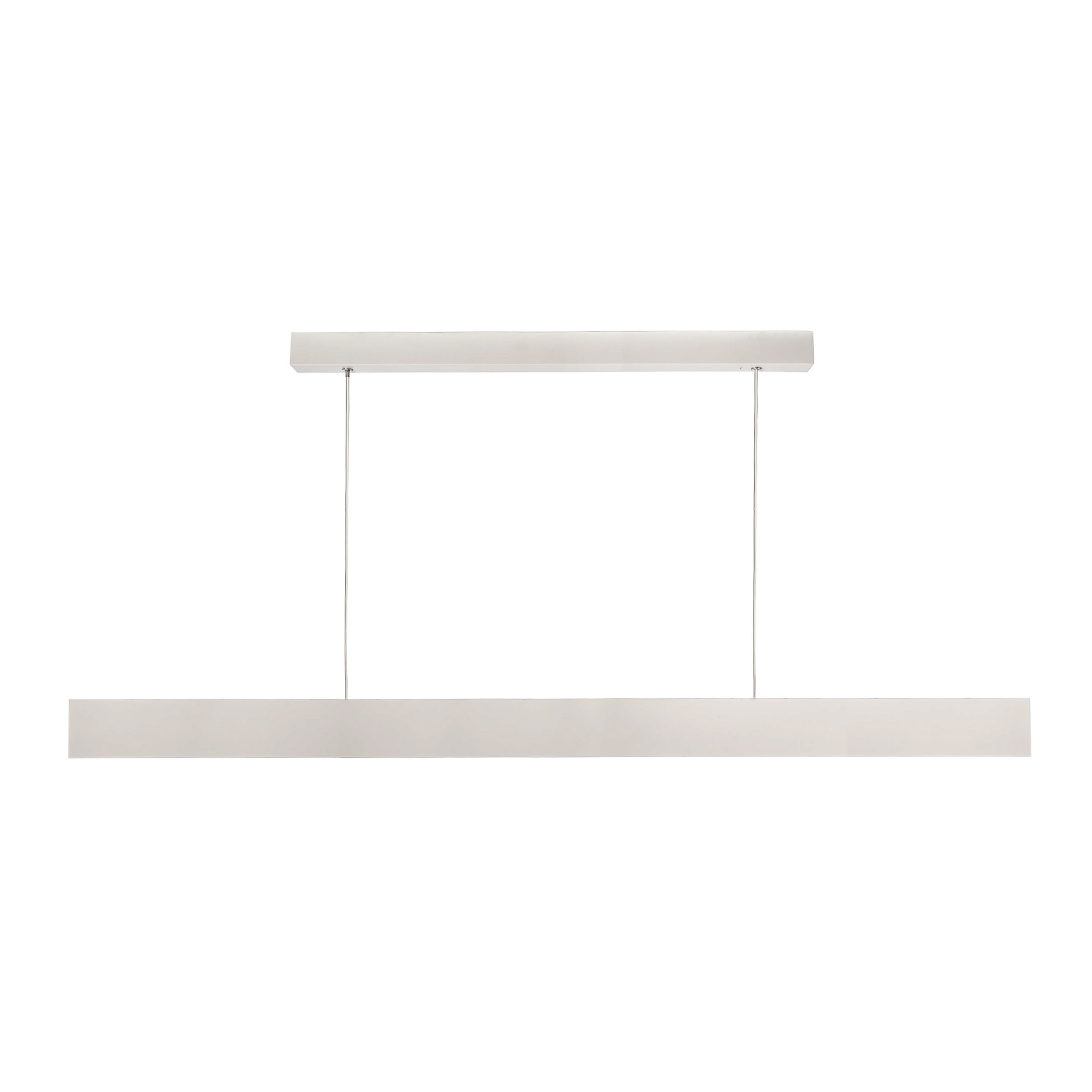 LED-Hängeleuchte Apollon, Länge 146cm, weiß