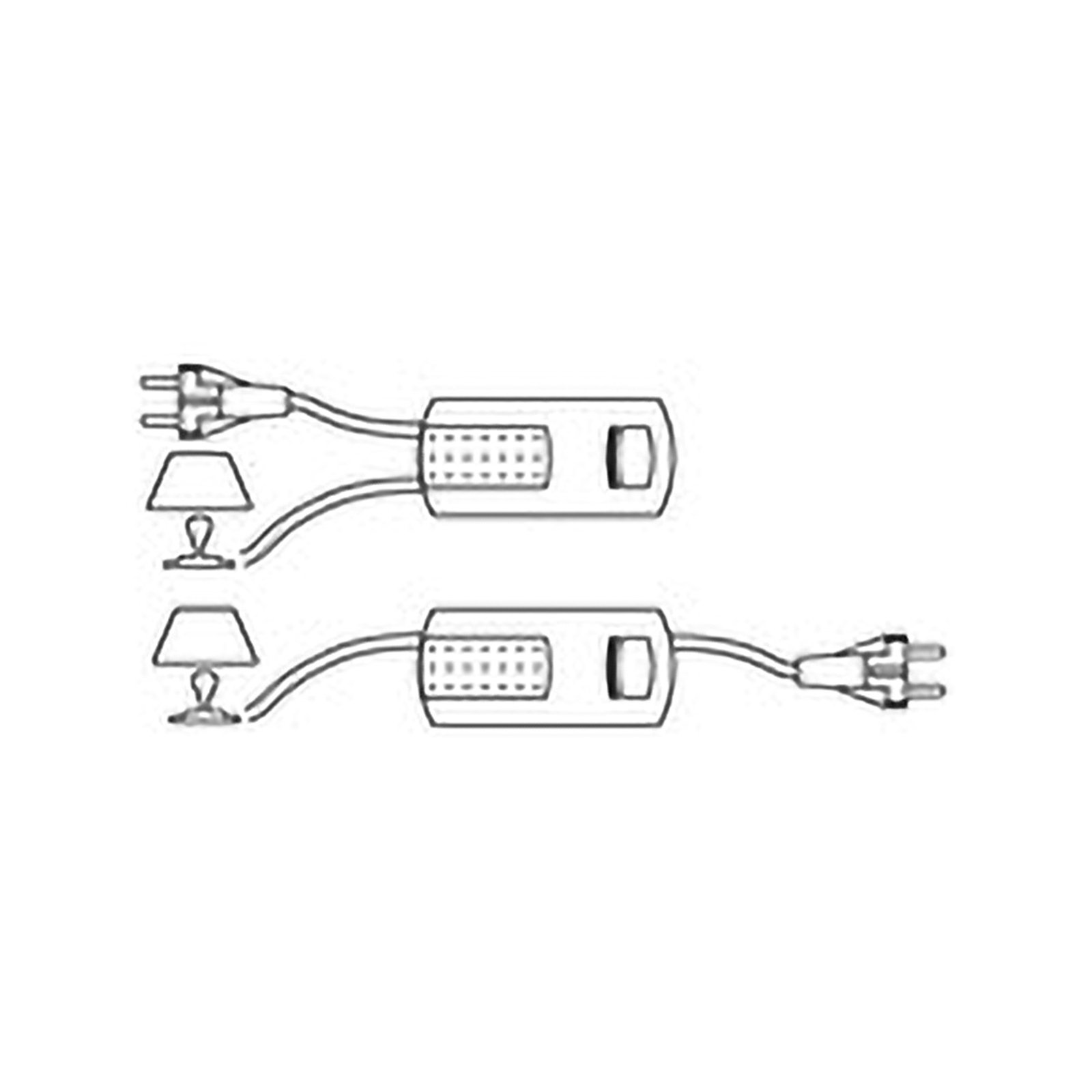 EHMANN T26.07.50 LED димер за кабел 20-500W, бял