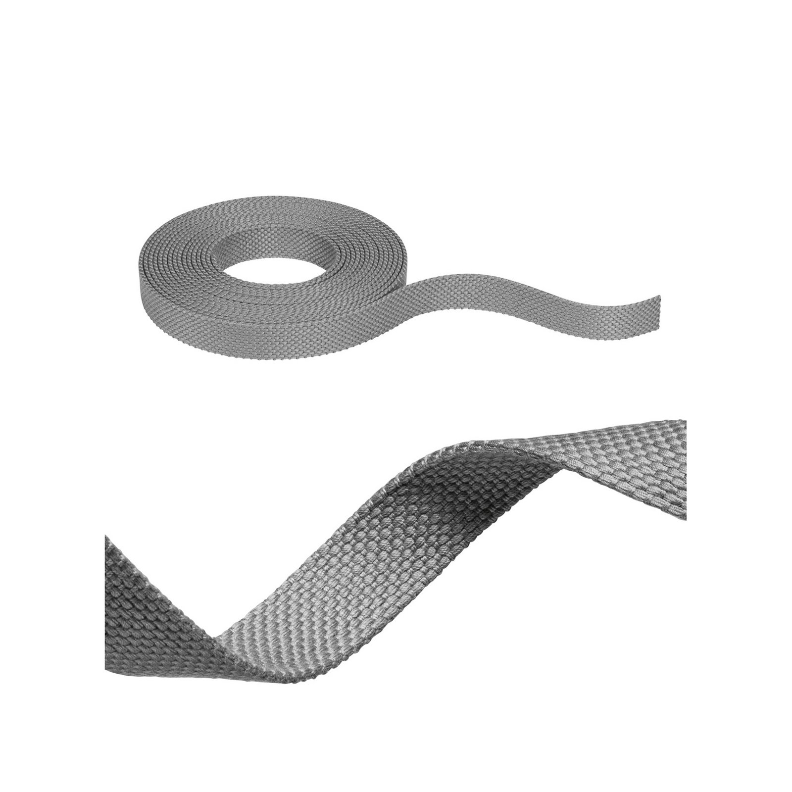 Paulmann ULine belt, grey, length 5 m, Dacron