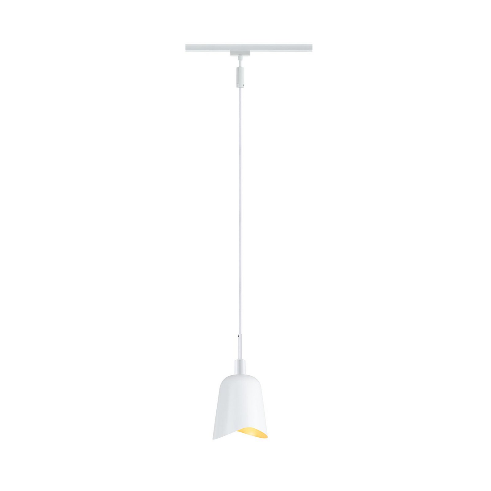Paulmann abat-jour U-Rail Alvaro blanc/doré DecoSystems