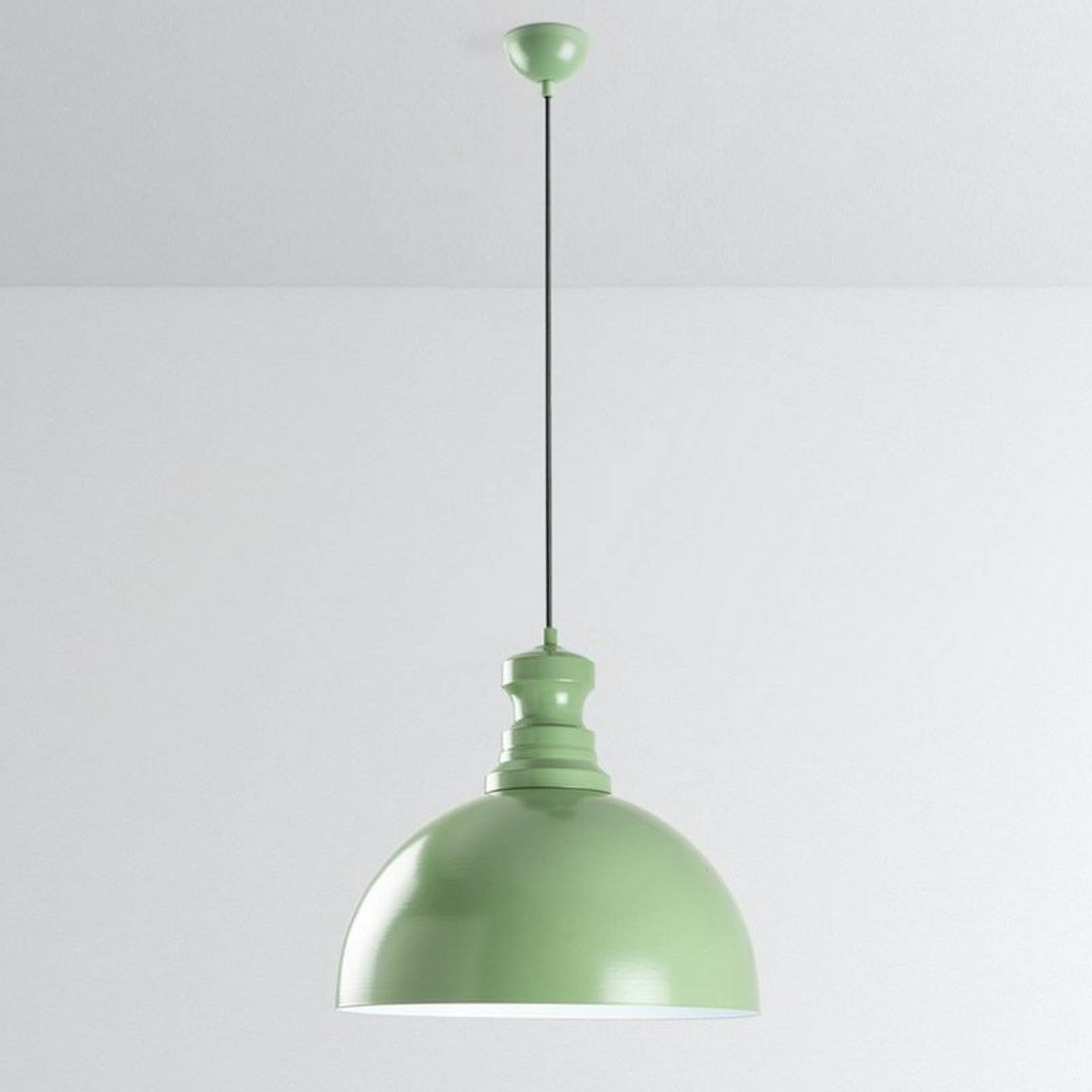 Pendelleuchte Kure, mintgrün, Metall, Ø 40 cm E27 günstig online kaufen