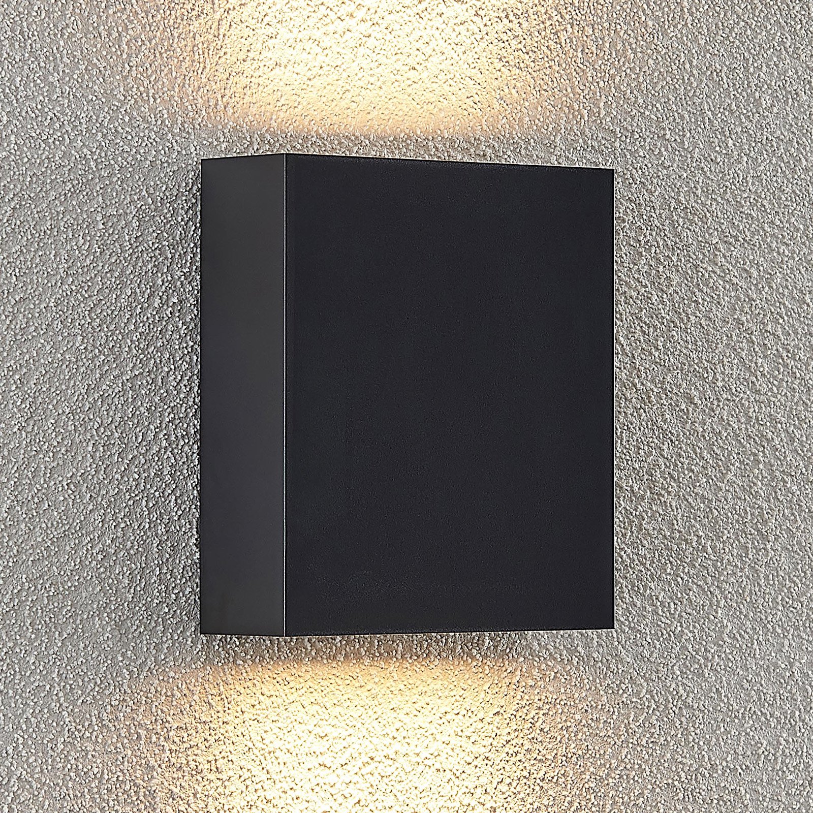 Lindby Ugar LED-Außenwandleuchte, 13 cm up/down
