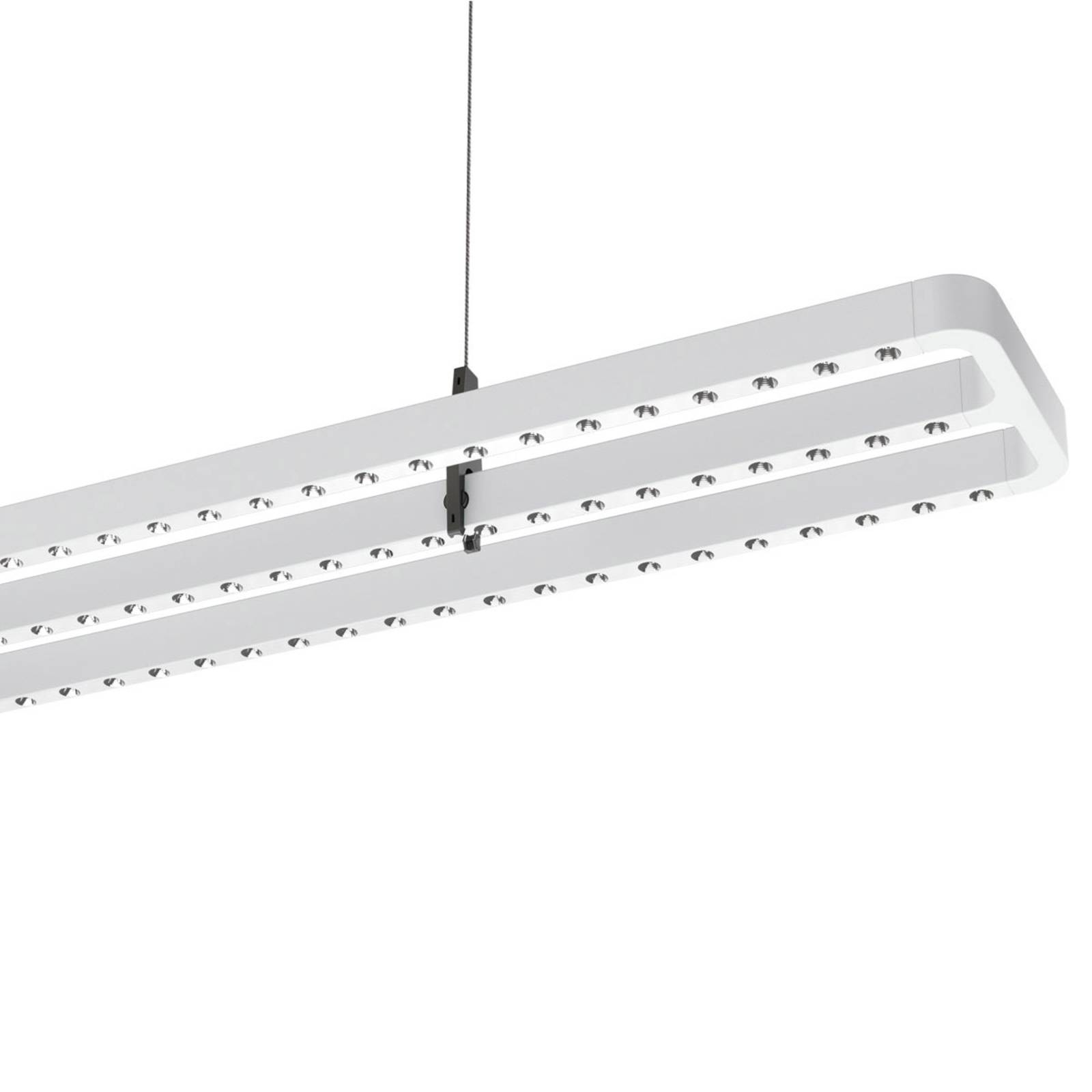 Lampa wisząca LED Small Line, czujnik,156cm, biała