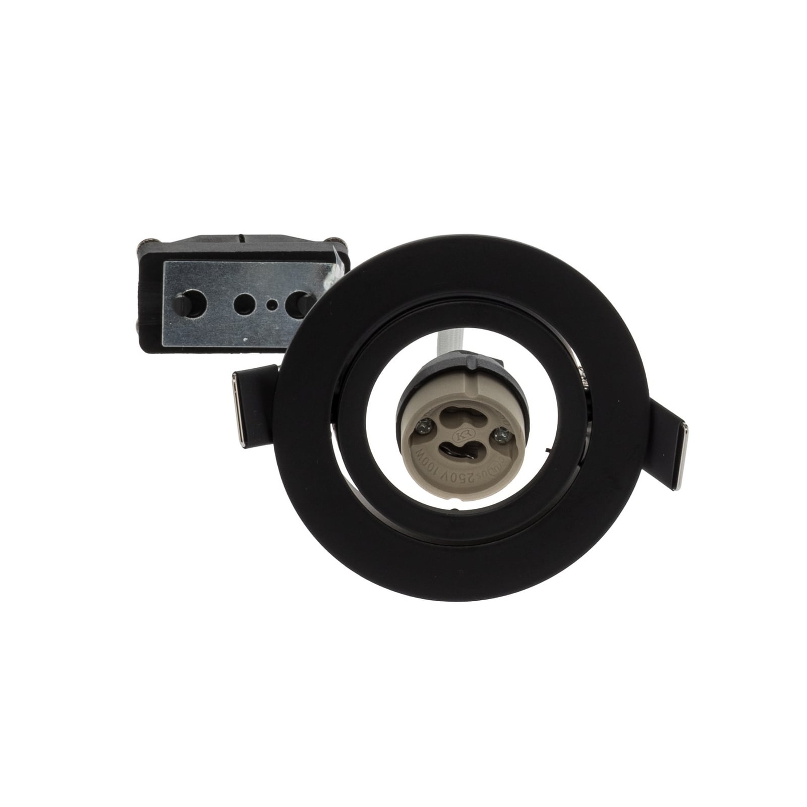 BRUMBERG spot encastrable Tirrel-R, douille GU10, noir mat BRUMBERG spot encastrable Tirrel-R, douille GU10, noir mat