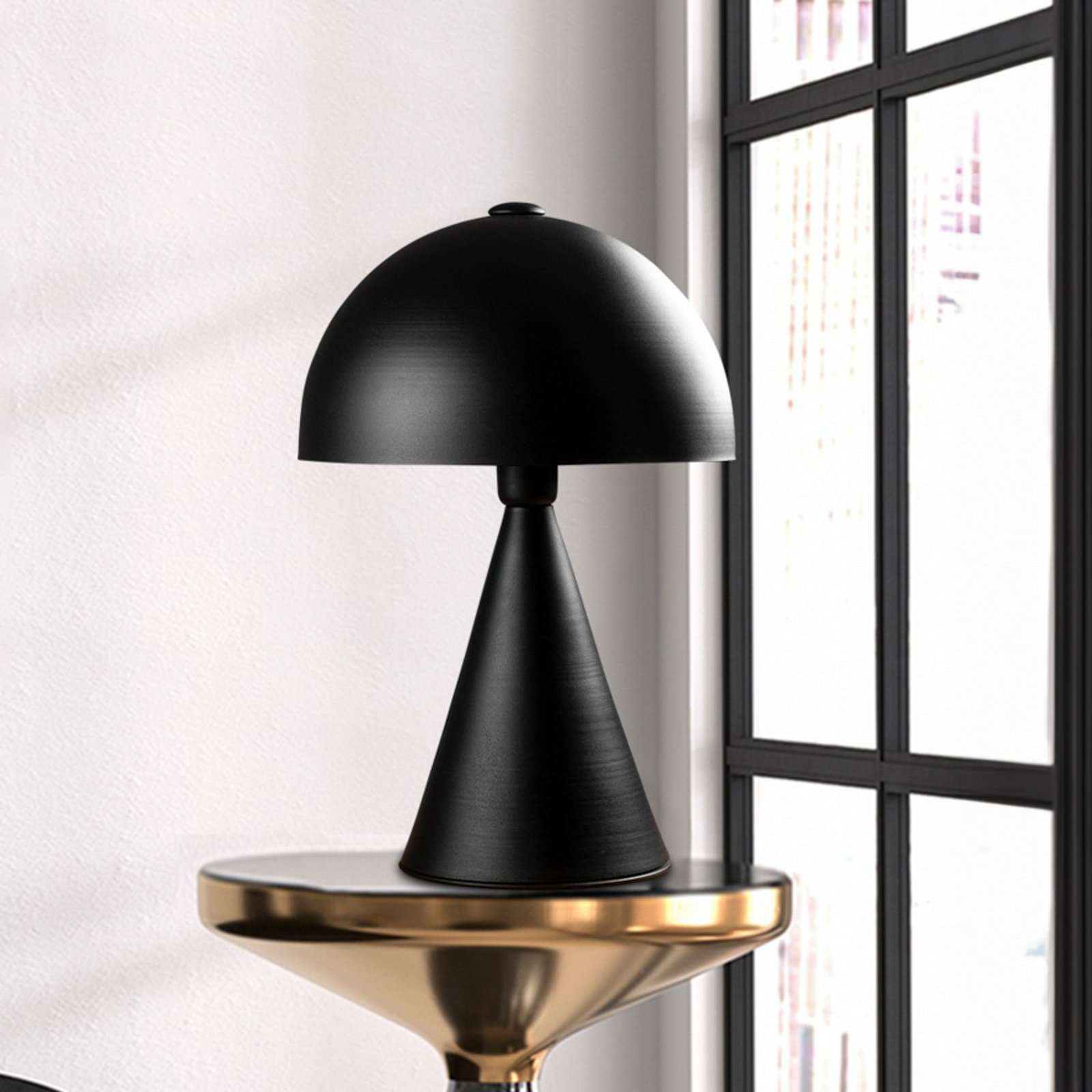 Tafellamp Dodo 5051, hoogte 52 cm, zwart