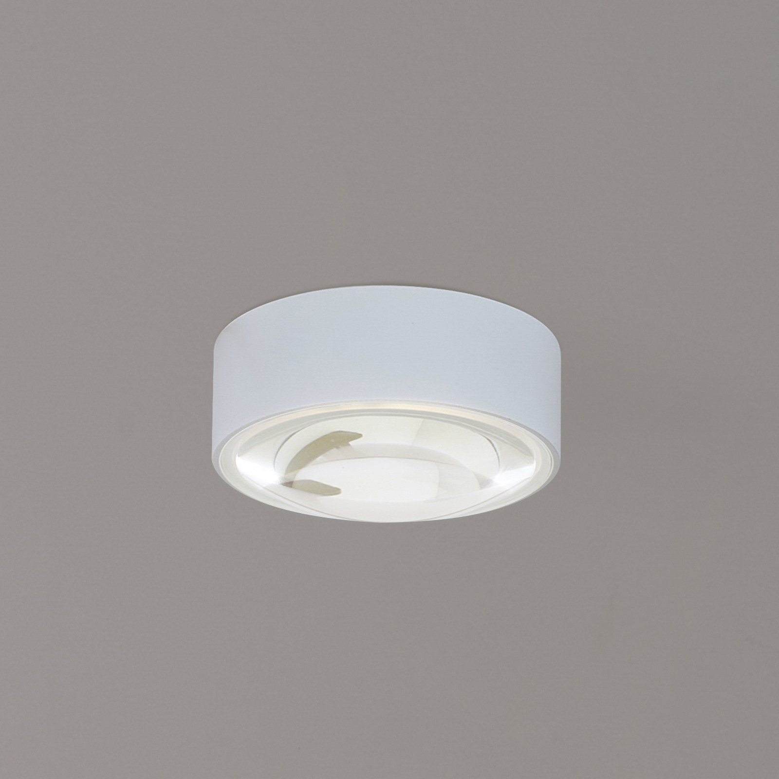 Lindby Downlight LED Siaka, blanc, métal, Ø 5 cm, IP65