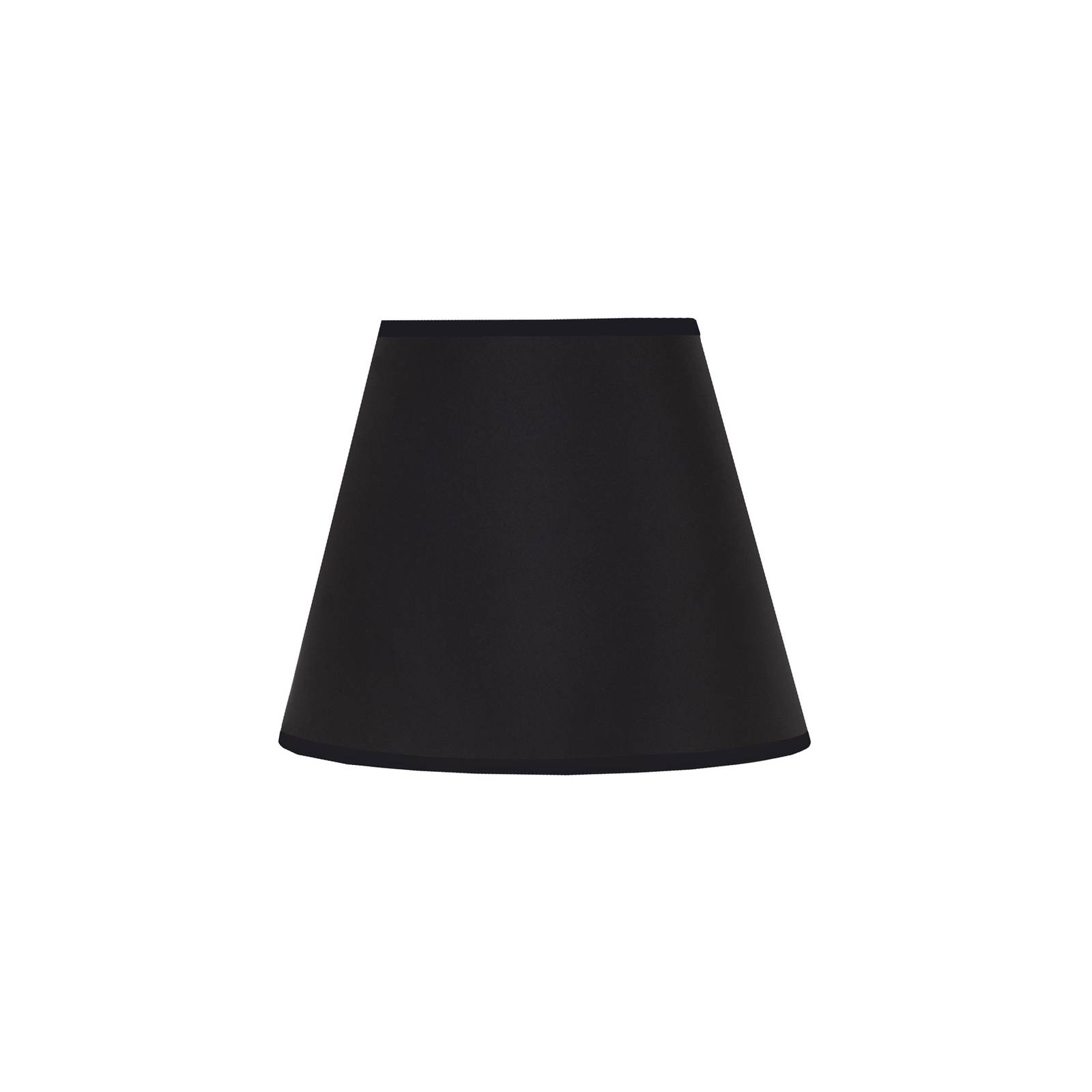 Euluna Sofia lampshade height 15.5 cm, black/white