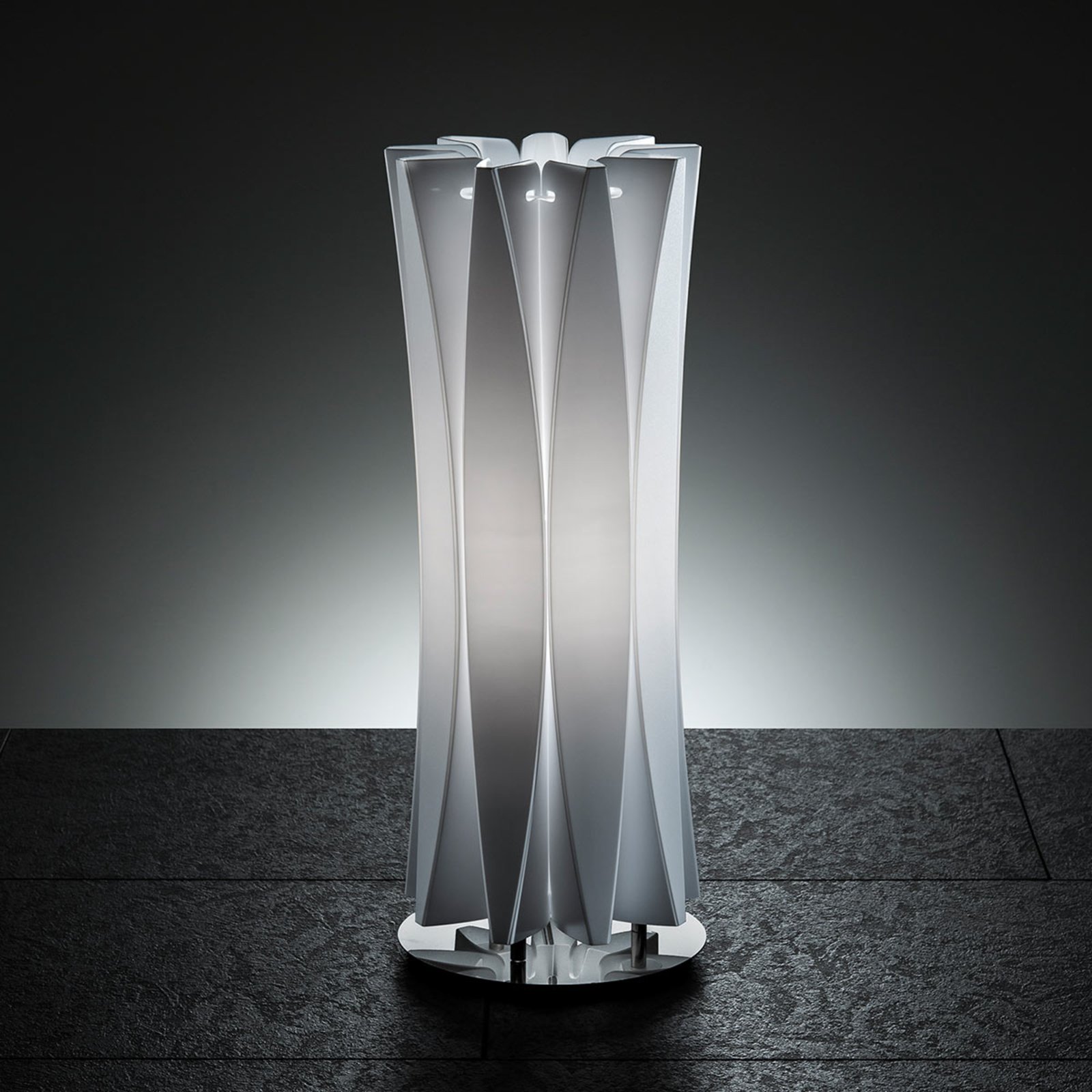 Slamp Bach stolní lampa, výška 42 cm, bílá