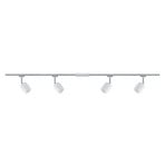 Blossom 4 Ceiling Lamp Urail-set Chrome/Satin - Paulmann