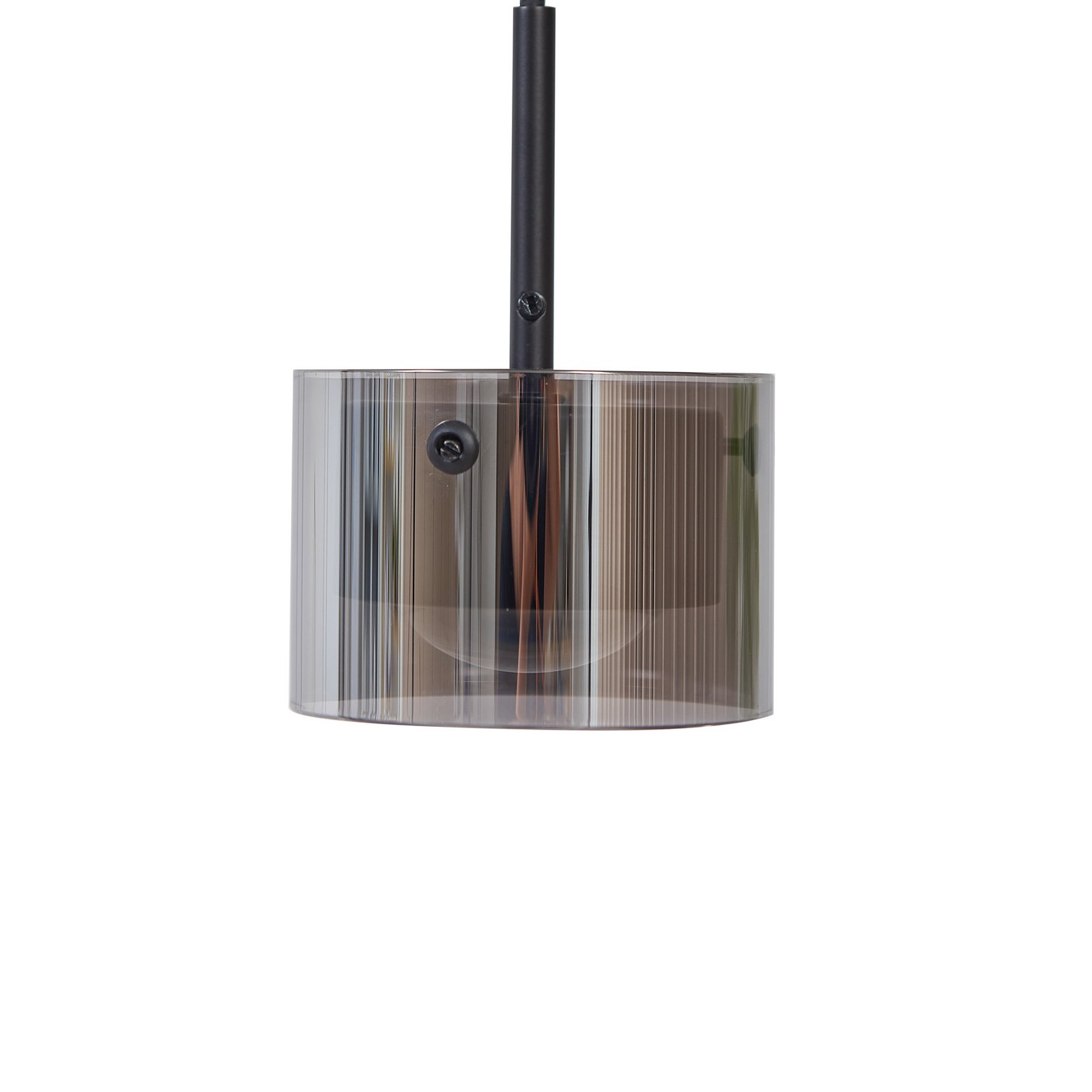 Lindby viseča svetilka Jyla, enogorka, črna mat, GX53