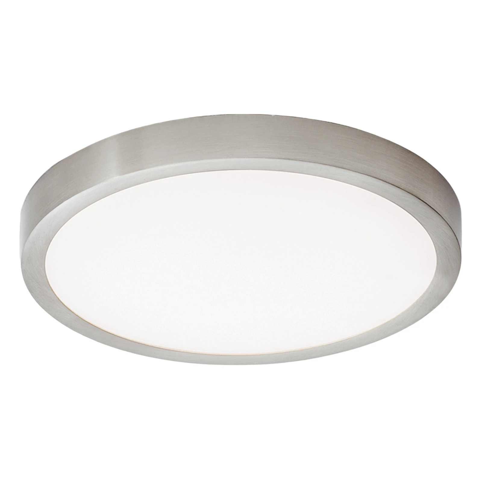 Stropné LED svietidlo Vika okrúhla, titán, Ø 23cm