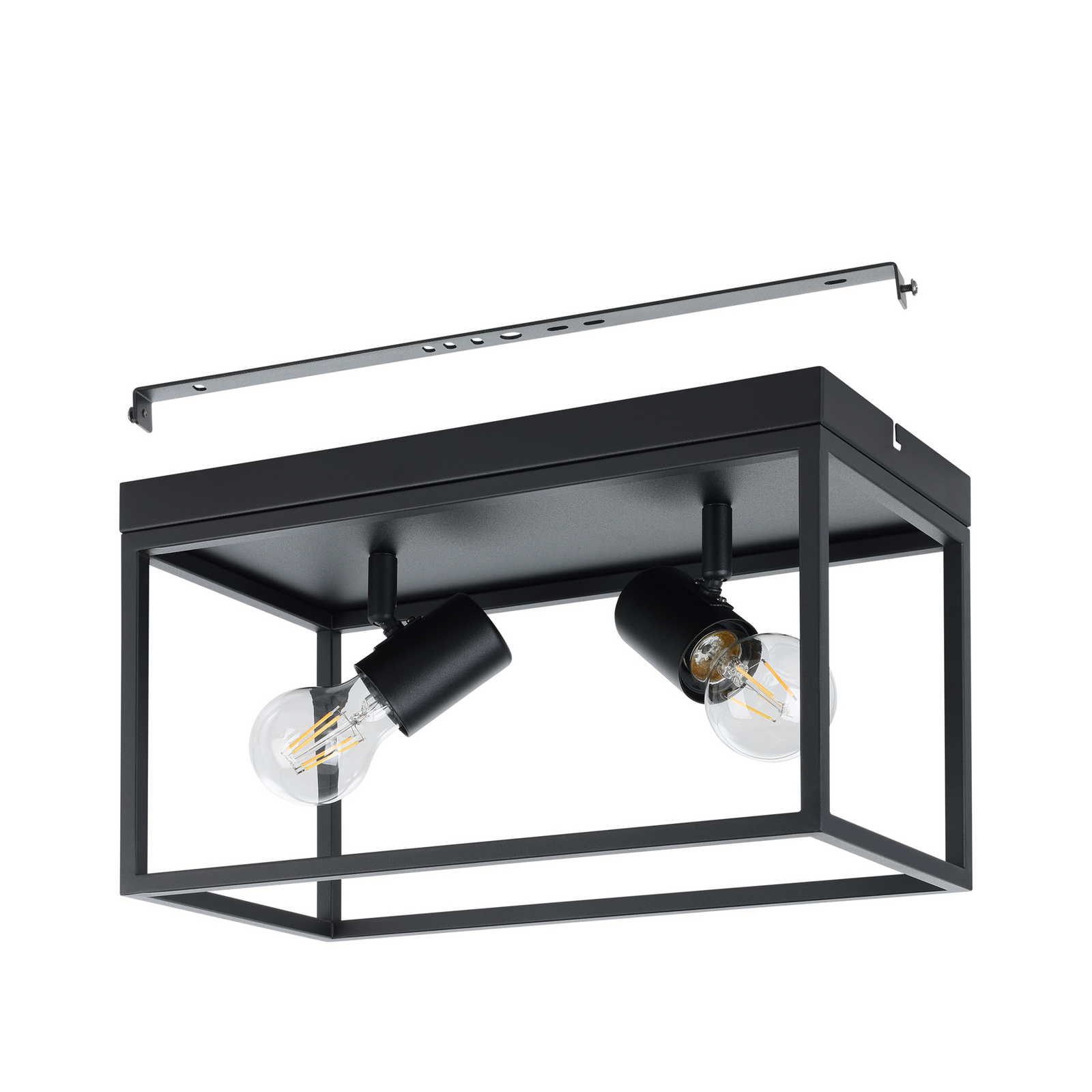 Silentina plafonieră cu două surse, 36x18cm Silentina plafonieră cu două surse, 36x18cm