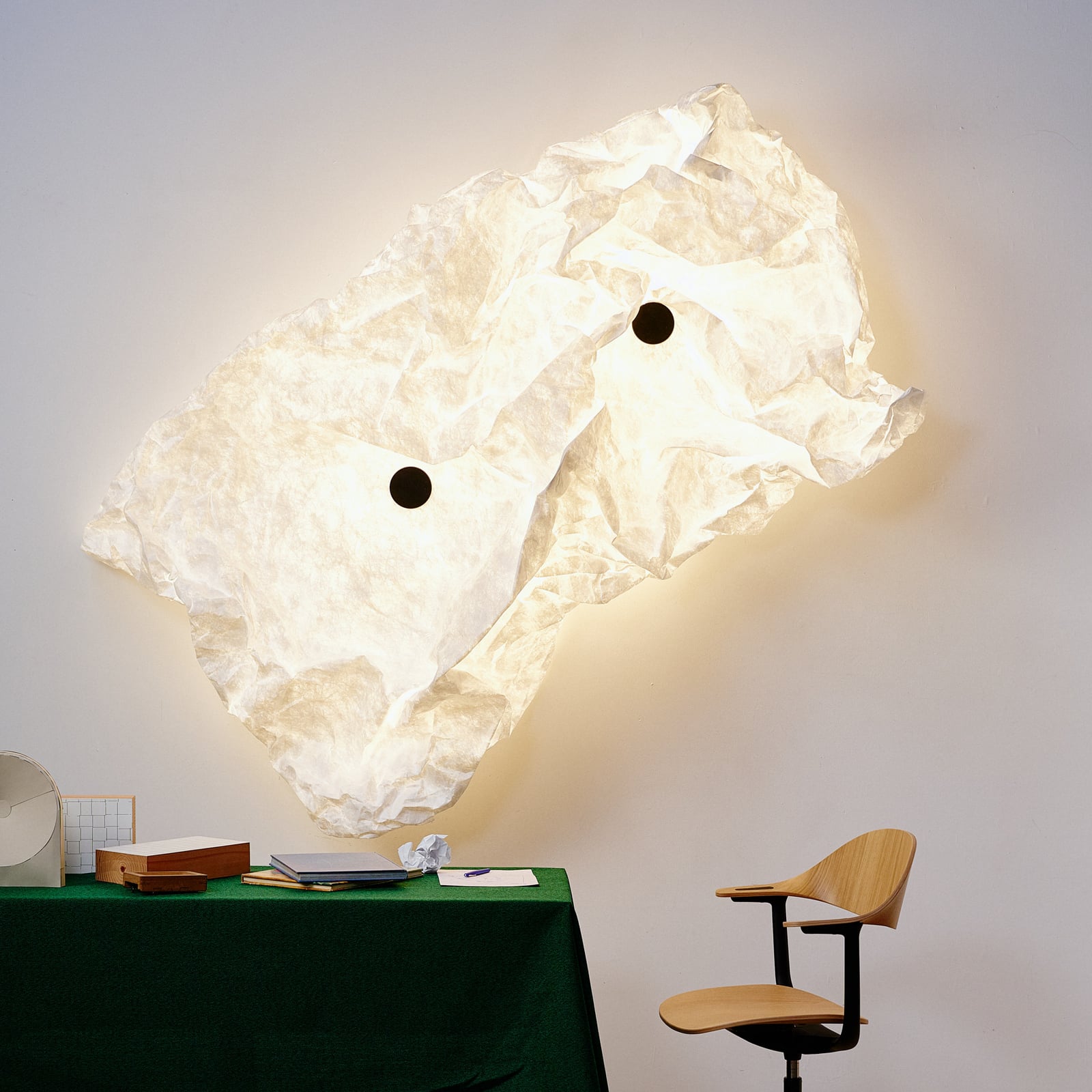 Applique Maap W2, lunghezza 240 cm, a 8 luci, bianco, E27 - FLOS Applique Maap W2, lunghezza 240 cm, a 8 luci, bianco, E27 - FLOS