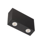 Henor Außenwandleuchte Graphite - Lucande