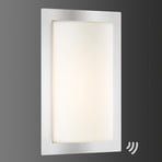 Modern LED outdoor wall light Luise w. motion detector