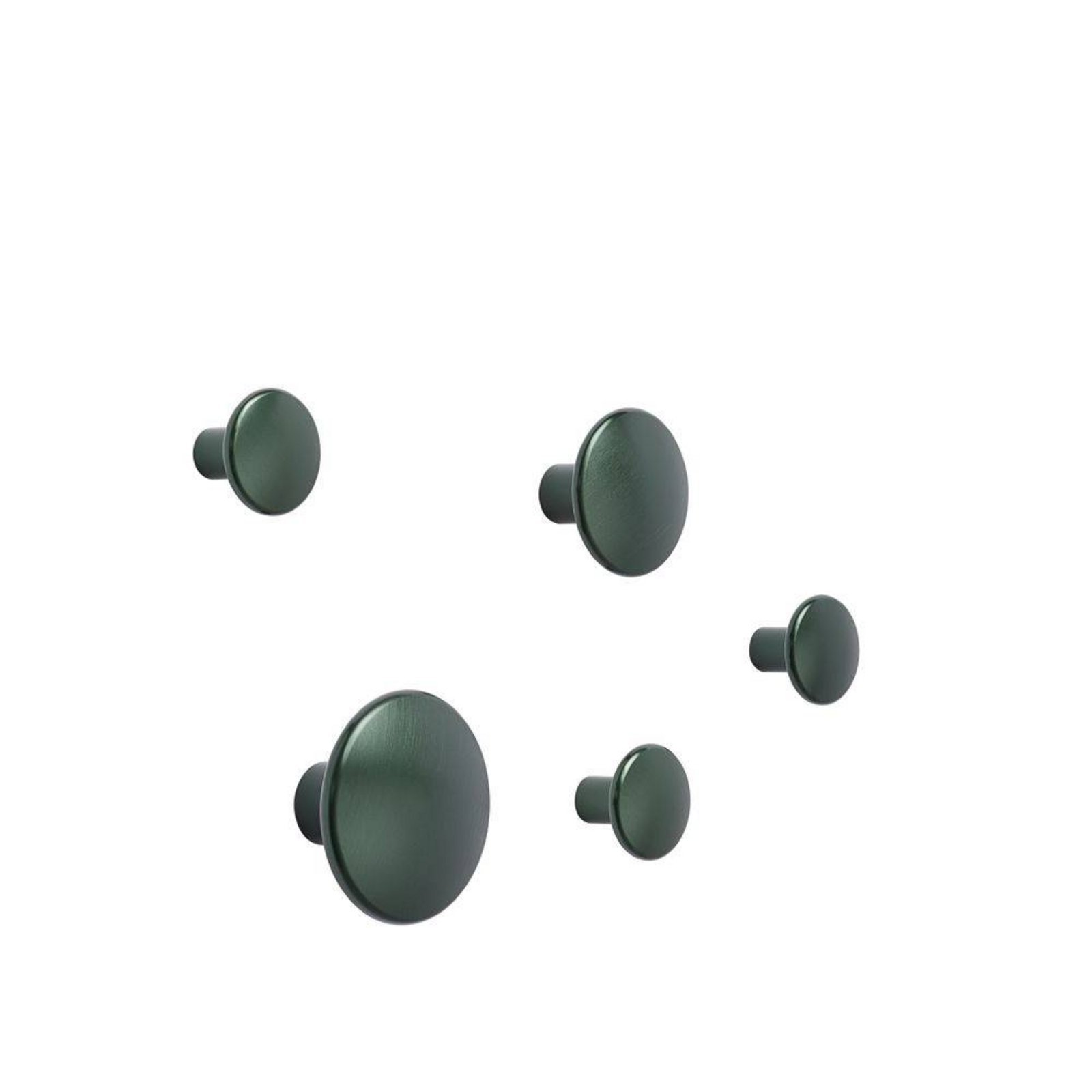 Dots Metal Ø2,7 Dark Green - Muuto