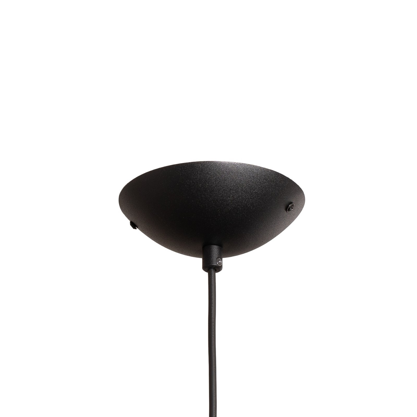 Pendelleuchte Benek, rot, Glas, Ø 20 cm, E27