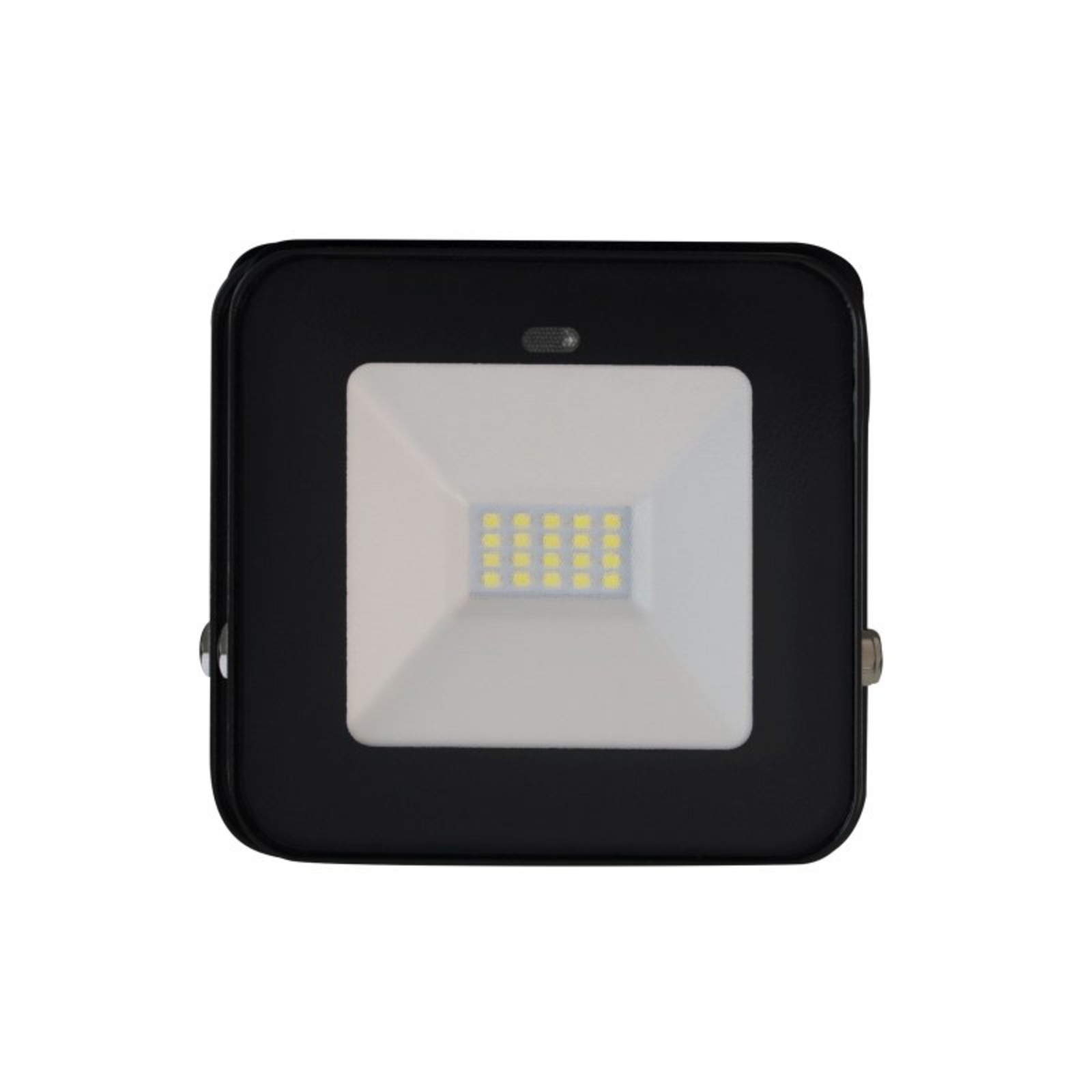 Müller-Licht John LED outdoor spotlight with motion sensor 10 W, aluminium, glass, 10 W, energy efficiency: A+, W: 12.8 cm, H: 11.9 cm