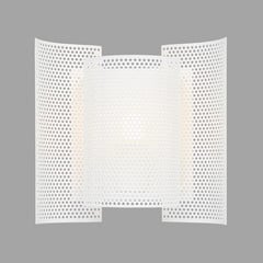 Northern Butterfly perforated applique, bianco