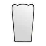 Specchio da parete HDJamp, nero, 180 x 105 cm - House Doctor