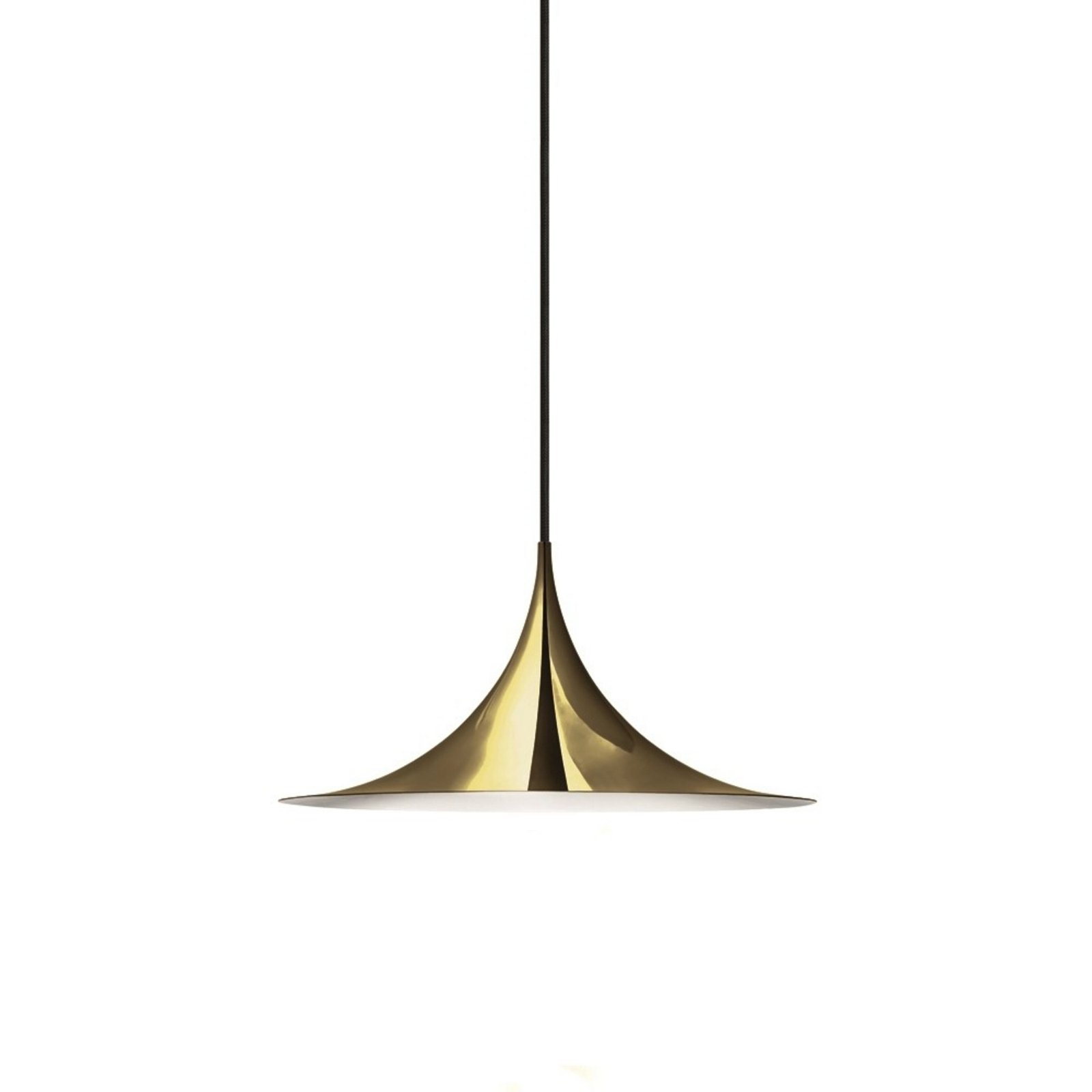 Semi Závěsná Lampa ø47 Brass - GUBI