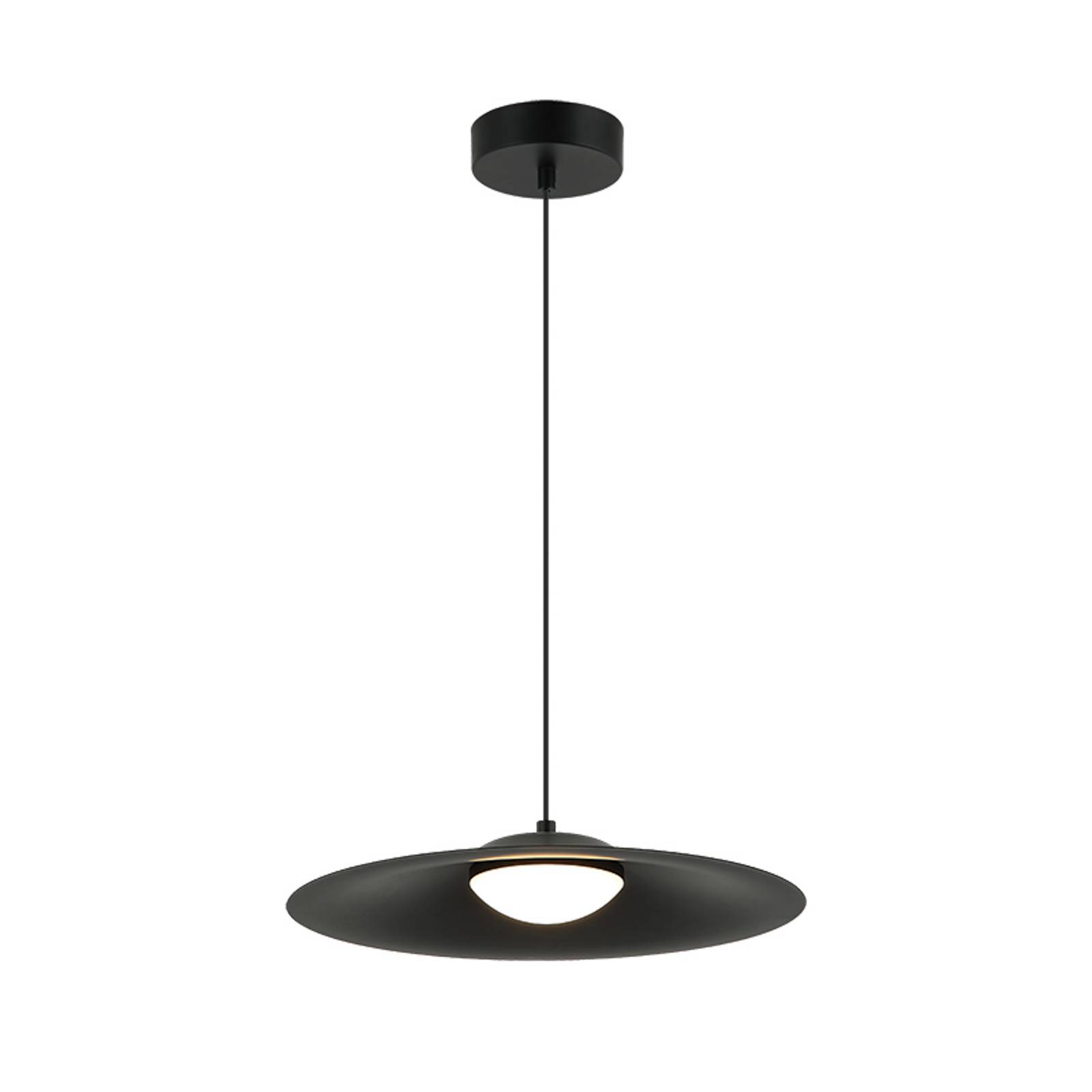 Zambelis Suspension LED 22130 en métal Ø 35 cm noire