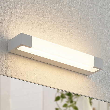 Arcchio Ronika LED-Wandlampe, IP44, weiß, 37 cm