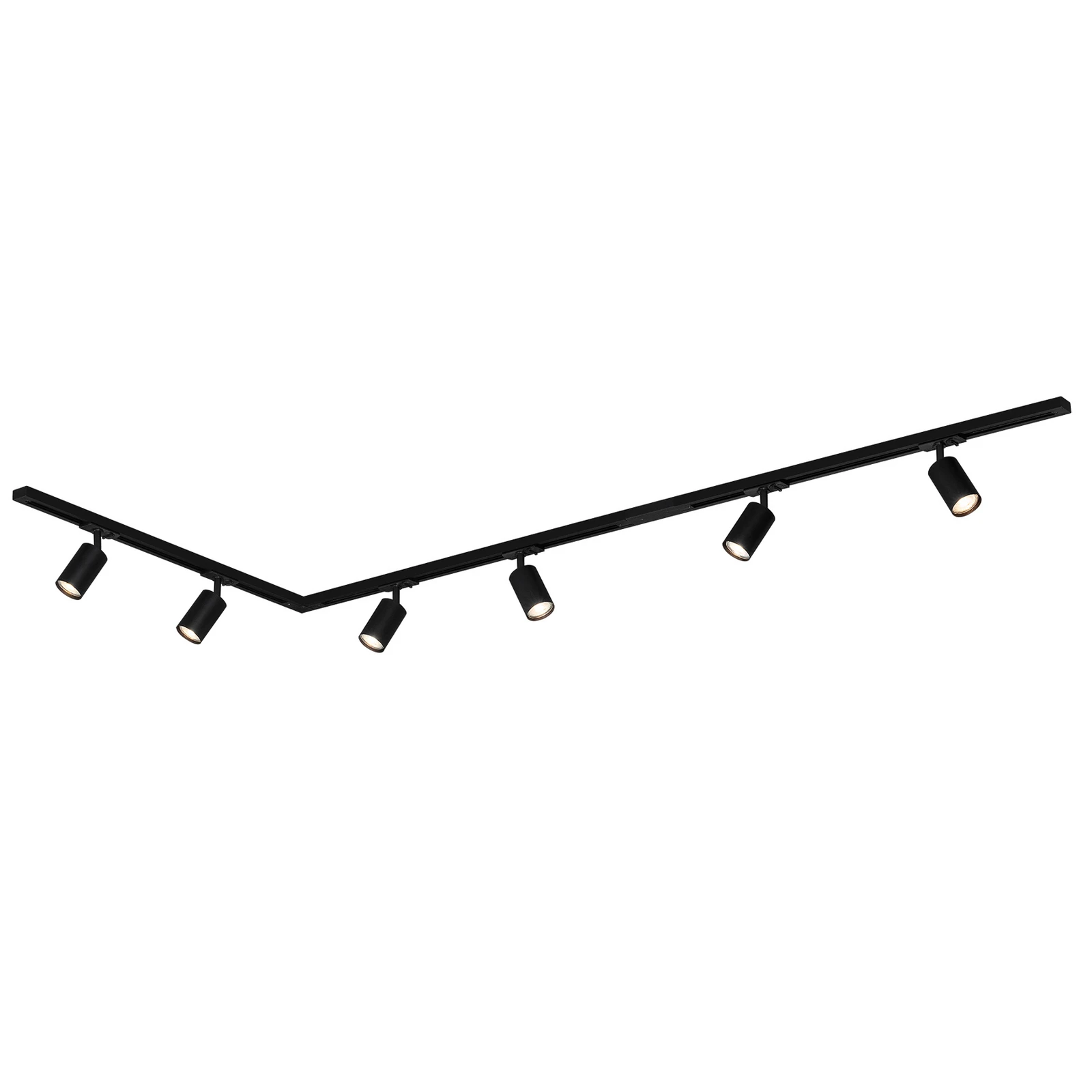 Magnetic Track Lighting Rail Kit – 4-Wire Recessed Aluminum Rail, 24V Low Voltage, For Flush Mount Ceiling LED Lights