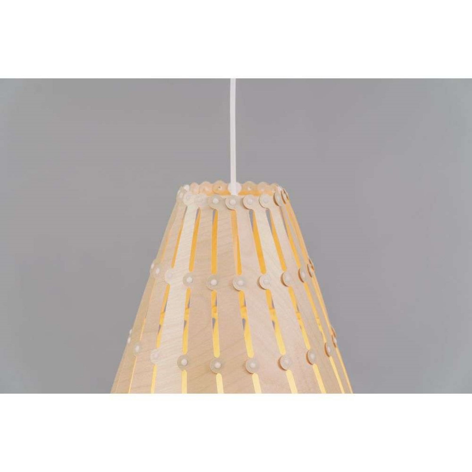 Ebb Drop Pendelleuchte Natural david trubridge - Wohnzimmer - Holz