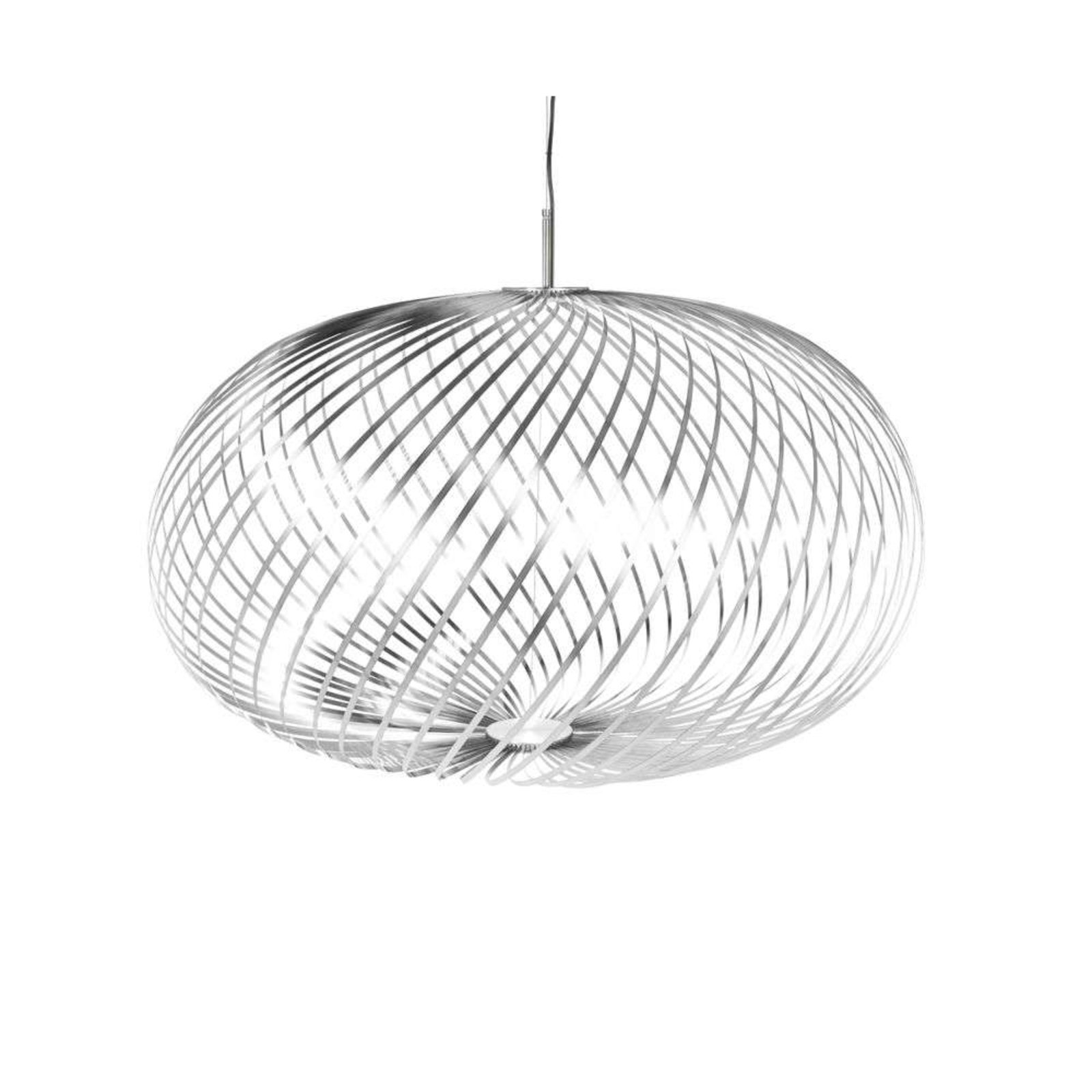 Spring Lustră Pendul Large Silver- Tom Dixon