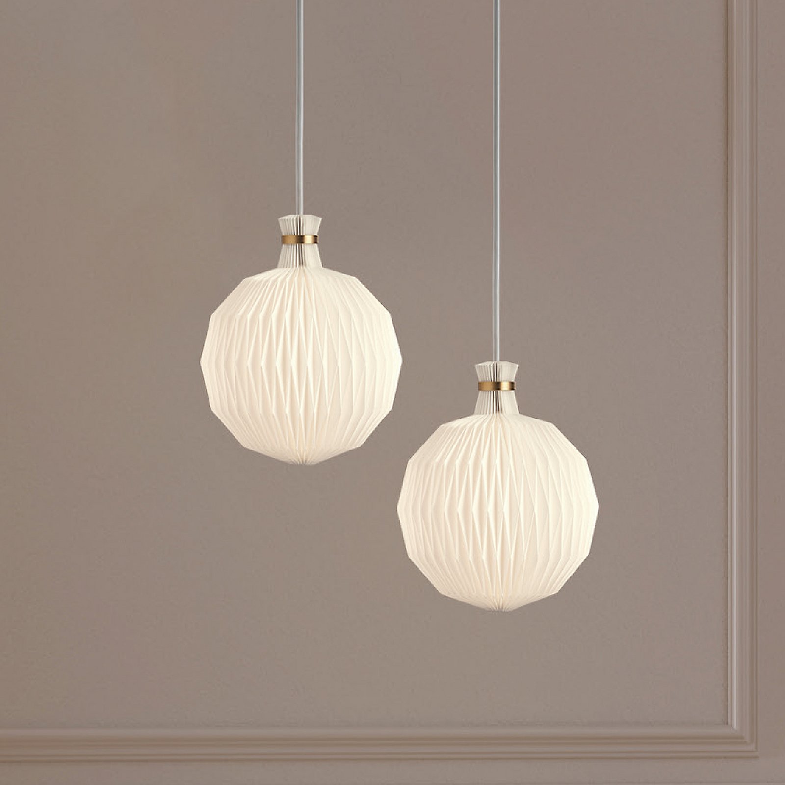 LE KLINT Hängeleuchte Kaare Klint Legacy 101, weiß, Ø 17 cm