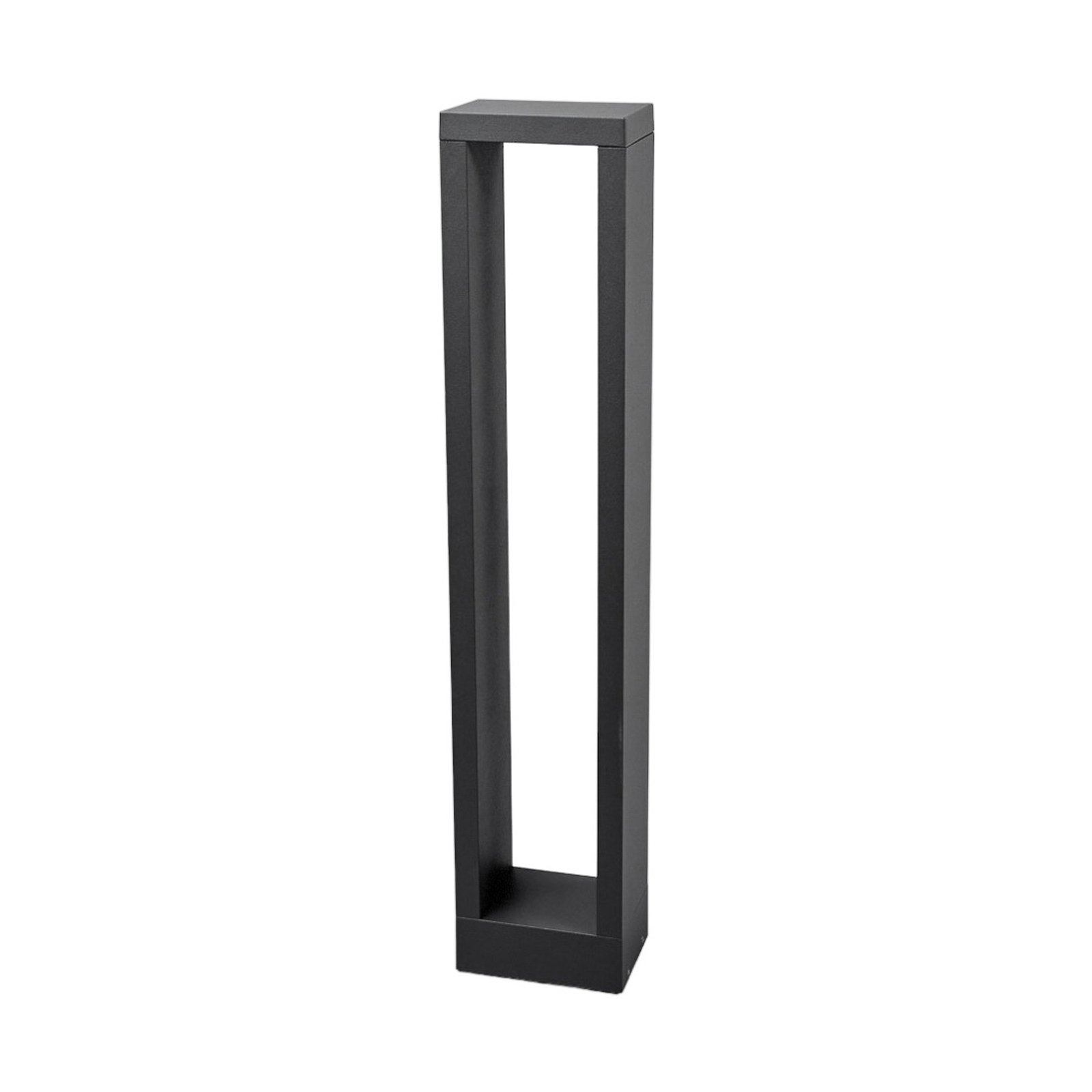 Lucande LED-Wegelampe Jupp, 4er-Set, 60 cm, anthrazit, IP54