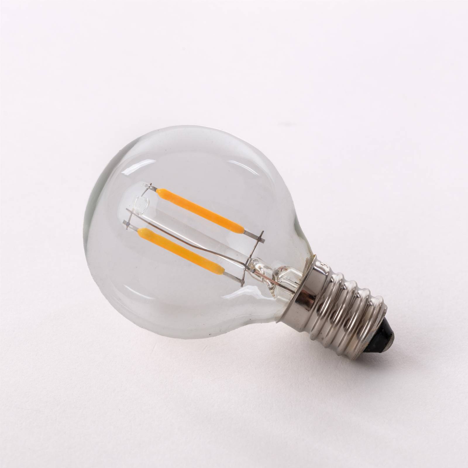 E-shop E14 1W LED žiarovka 5V pre Mouse Lamp, hruška číra