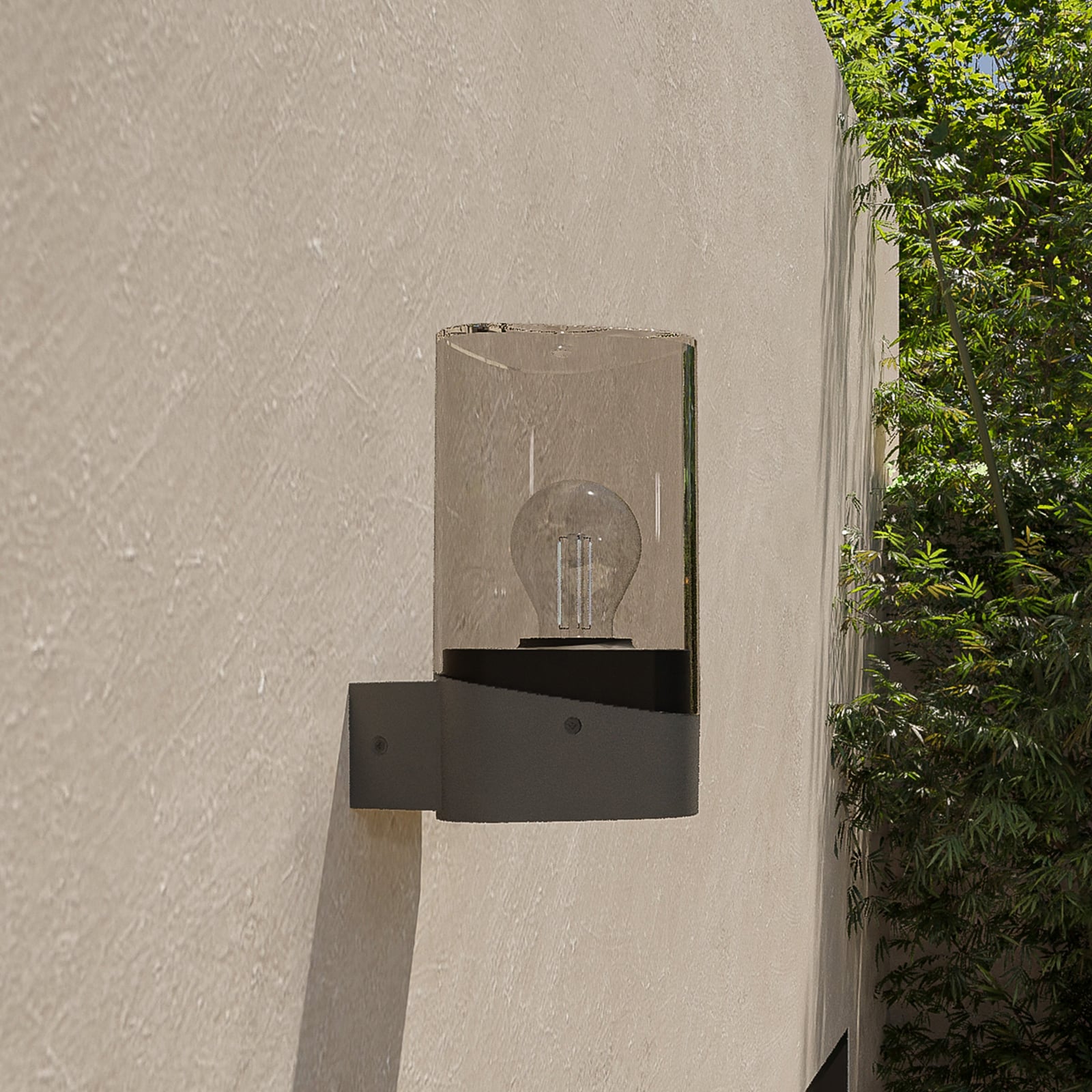 Philips Nayl kültéri fali lámpa, antracit, fém, IP44, E27 Philips Nayl kültéri fali lámpa, antracit, fém, IP44, E27