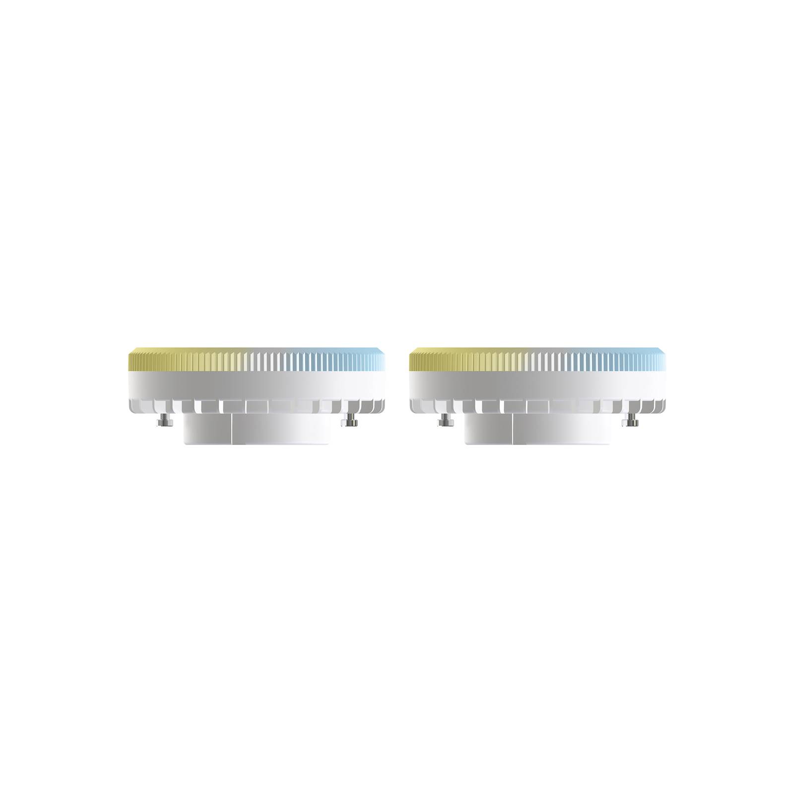 LUUMR Smart LED-Leuchtmittel 2er GX53 9W WLAN CCT matt Tuya