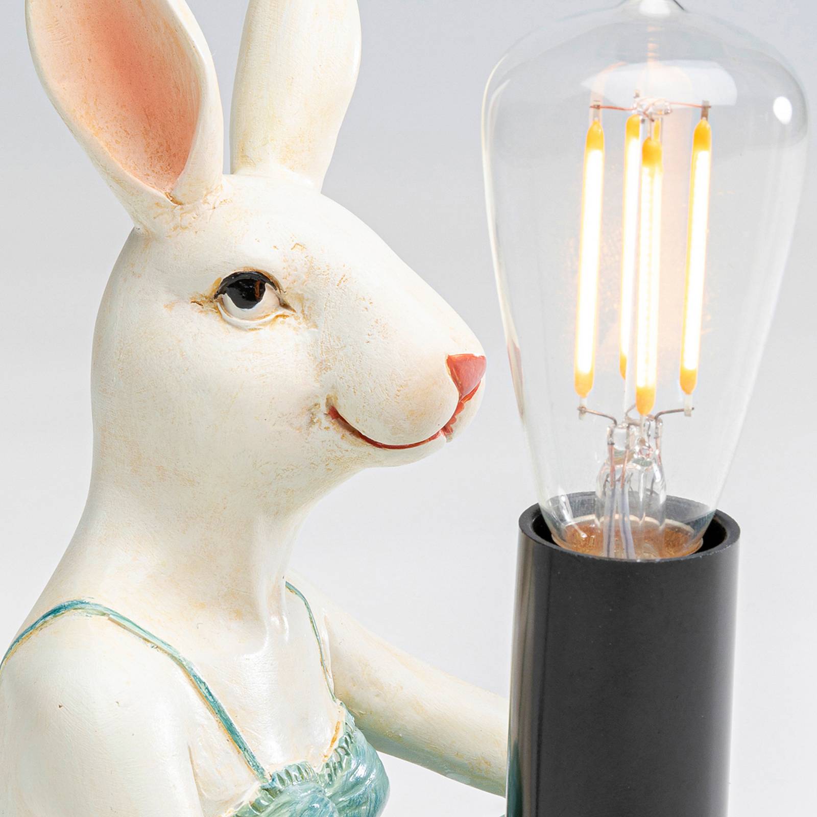 KARE Girl Rabbit bordlampe af polyresin