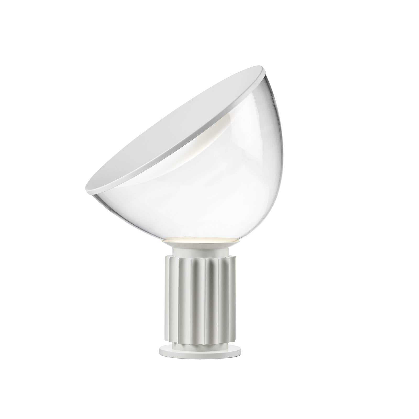 FLOS Taccia small LED-Tischleuchte, weiß