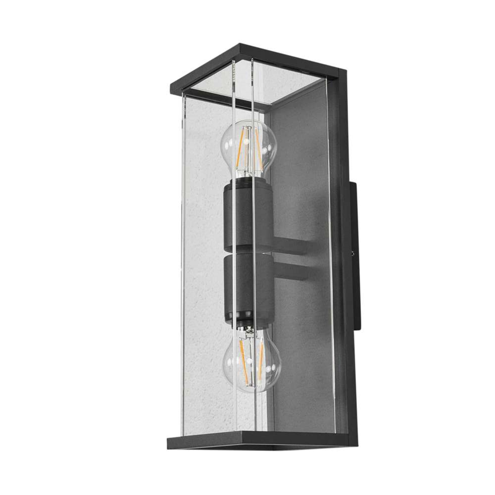 Annalea Up/Down Buiten Wandlamp IP54 Dark Grey - Lucande